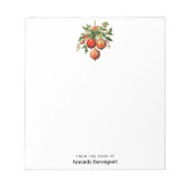 Bloc-note Décorations d'arbre de Noël Cool rétros (Devant)