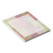 Bloc-note Découpe en Patchwork (Incliné)