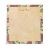 Bloc-note Deep Red Camellias (Devant)