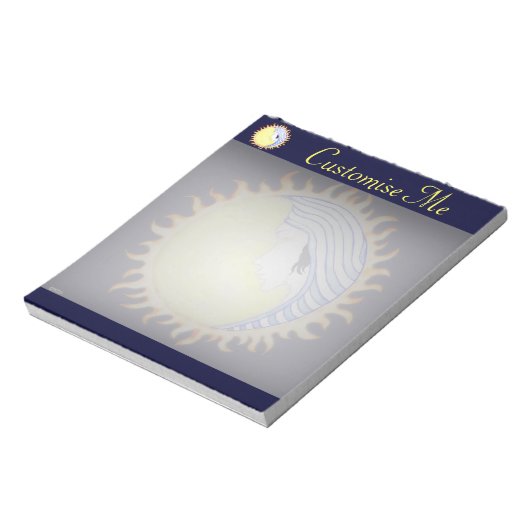 Bloc-note Déesse de la lune (Tourné)