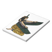 Bloc-note déesse égyptienne (Tourné)