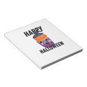 Bloc-note Deguisement Halloween Joyeux Cupcake Halloween (Incliné)