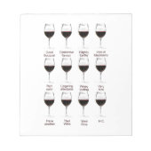 Bloc-note Dégustation de vin (Devant)