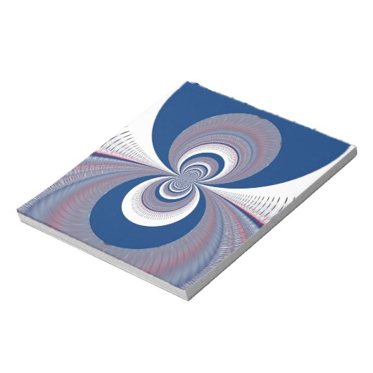 Bloc-note Demi bleu (Tourné)