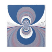 Bloc-note Demi bleu (Devant)