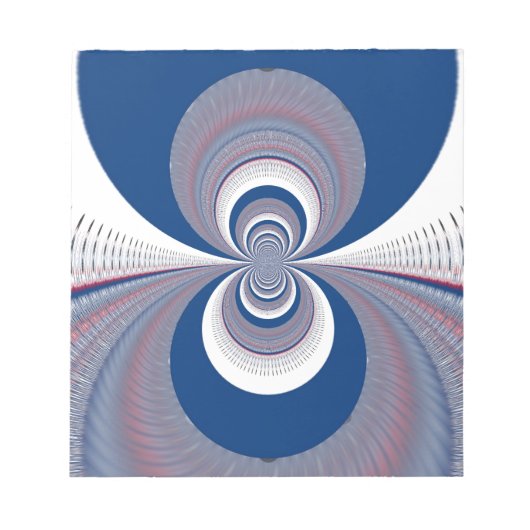 Bloc-note Demi bleu (Devant)