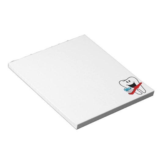 Bloc-note Dent heureuse (Incliné)
