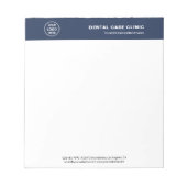 Bloc-note Dental Clinic Dentist Professional Logo (Devant)