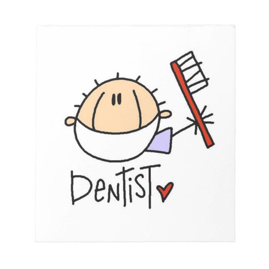 Bloc-note Dentiste (Devant)