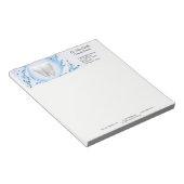 Bloc-note Dentiste Dental Dental Dental Water Professionnel (Incliné)