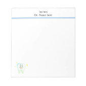 Bloc-note Dentiste simple et moderne Jappy Tooth (Devant)