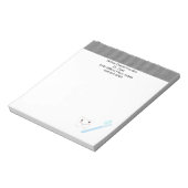 Bloc-note Dentistes Bureau dentaire Notepads (Tourné)