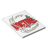 Bloc-note Dermatologue de DOCTEUR CHRISTMAS (Incliné)