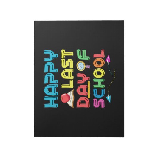 Bloc-note Dernier Jour D'École (Tourné)