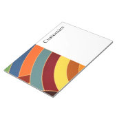 Bloc-note Des chevrons design et sophistiqués (Incliné)