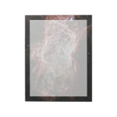 Bloc-note Des Clusters Étoiles Au Centre De La Nebula De Fla (Tourné)