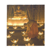 Bloc-note Des moines éclairent des bougies et des lanternes  (Devant)