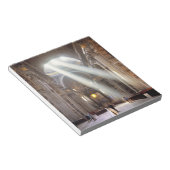 Bloc-note Des puits de lumière coulent à travers les fenêtre (Incliné)