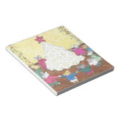 Bloc-note Des souris autour d'un arbre de Noël au fromage (Incliné)