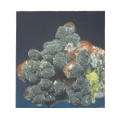 Bloc-note Descloizite sur Calcite (Devant)