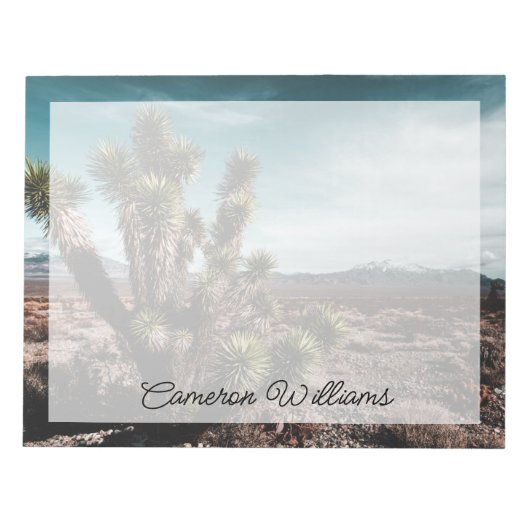 Bloc-note Deserts | Cholla (Devant)