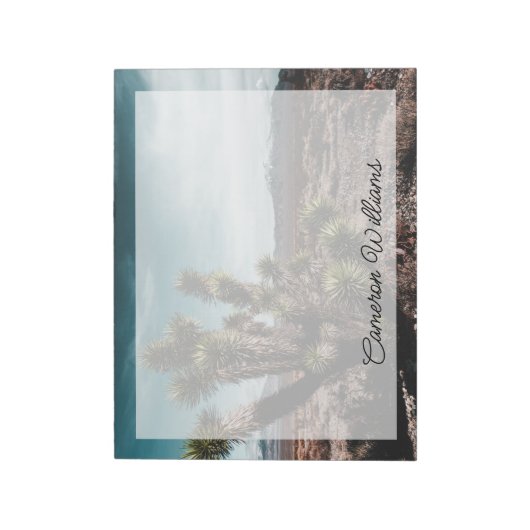 Bloc-note Déserts | Cholla Cactus (Tourné)