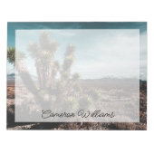 Bloc-note Déserts | Cholla Cactus (Devant)