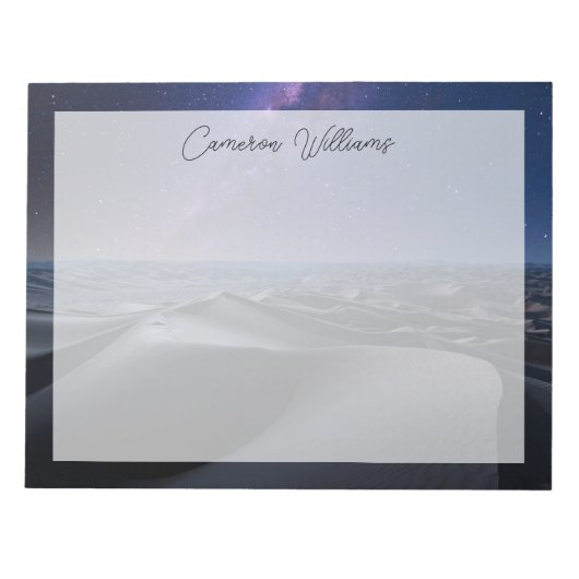 Bloc-note Deserts | Empty Quarter Desert Abu Dhabi (Devant)