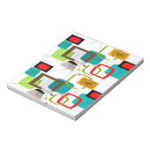 Bloc-note Design abstract de Mid-Century (Tourné)