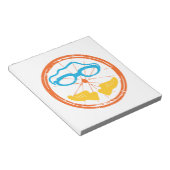 Bloc-note Design Cool de triathlon (Incliné)
