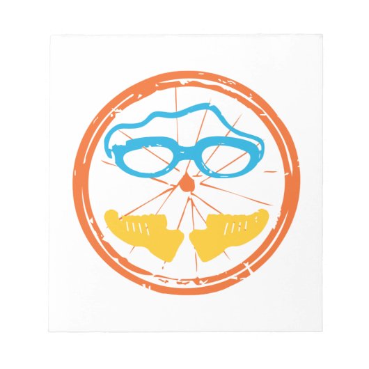 Bloc-note Design Cool de triathlon (Devant)