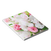 Bloc-note Design d'aquarelle florale (Incliné)