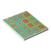 Bloc-note Design d'art ethnique motif d'Afrique du Sud (Incliné)