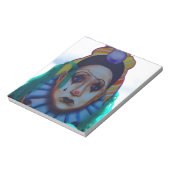 Bloc-note Design de clown carnavalesque (Tourné)