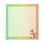 Bloc-note Design de dragon de dessin animé (Devant)