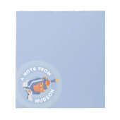 Bloc-note Design de la pièce à fusil à fléchettes (Devant)