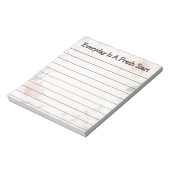 Bloc-note Design floral (Tourné)