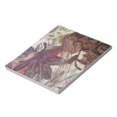 Bloc-note Design floral Brown Abstrait 1 (Tourné)