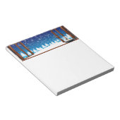 Bloc-note Design hivernal (Incliné)