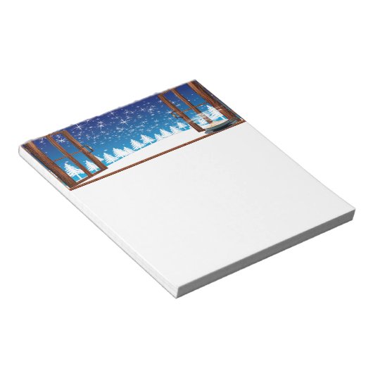 Bloc-note Design hivernal (Incliné)