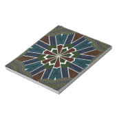 Bloc-note Design inspiré de Sari avec détails complexes (Tourné)