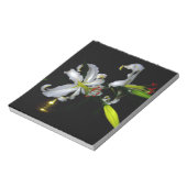 Bloc-note Design irlandais en laiton et en fleur (Tourné)