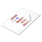 Bloc-note Design Is Thinking Made Visual – Minimal Graphic D (Incliné)