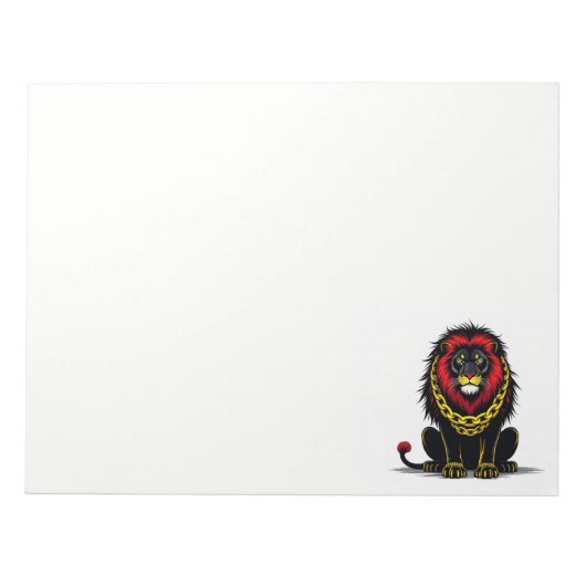 Bloc-note Design Lion (Devant)