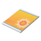 Bloc-note Design personnalisé Curly Sunshine (Tourné)