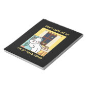Bloc-note design pour chat amusant pour les enfants - design (Tourné)