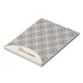 Bloc-note design vintage personnalisé (Tourné)