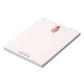 Bloc-note Dessert sucré à la fraise Cupcake (Tourné)