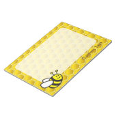 Bloc-note Dessin animé d'abeille à miel (Incliné)