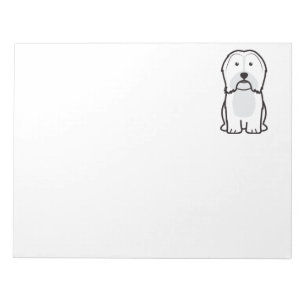 Bloc-note Dessin animé de chien havanais